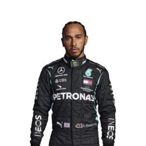 2021 Lewis Hamilton PETRONAS Mercedes F1 Race Suit REPLICA