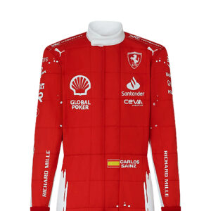 2023 Carlos Sainz (Las Vegas GP Special Edition) Ferrari F1 Race Suit REPLICA