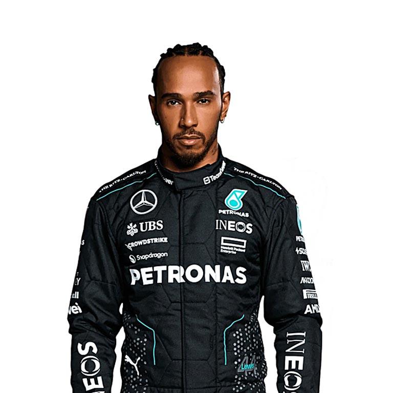2024 Lewis Hamilton Mercedes AMG F1 Race Suit REPLICA