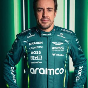 2025 ASTON MARTIN FERNANDO ALONSO F1 Race Suit REPLICA