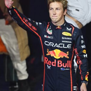 2025 RED BULL LIAM LAWSON F1 RACE SUIT REPLICA