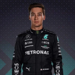 2023 George Russell PETRONAS Mercedes F1 Race Suit REPLICA