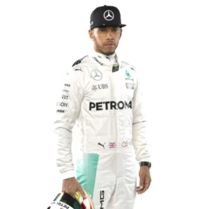 2016 Lewis Hamilton PETRONAS Mercedes F1 Race Suit REPLICA