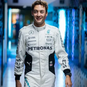 MERCEDES GEORGE RUSSELL 2024 QATAR GP RACE SUIT