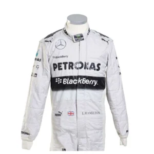 2014 Lewis Hamilton PETRONAS Mercedes F1 Race Suit REPLICA