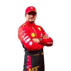 2023 Carlos Sainz Ferrari F1 Spain GP Replica Race Suit