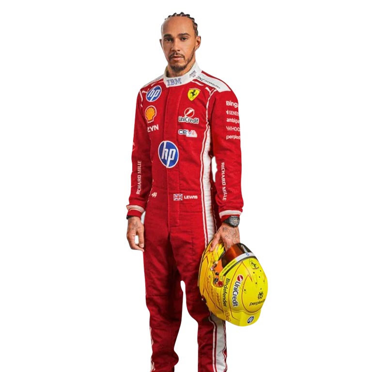 Lewis Hamilton Ferrari 2026 Racing Suit - Image 2